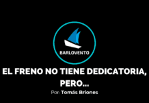 EL FRENO NO TIENE DEDICATORIA, PERO…