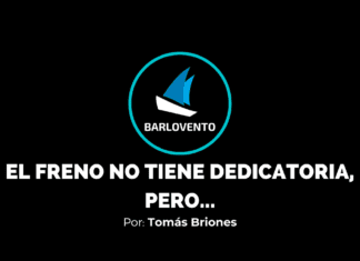 EL FRENO NO TIENE DEDICATORIA, PERO…