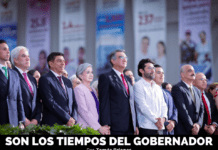 SON LOS TIEMPOS DEL GOBERNADOR