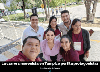 LA CARRERA MORENISTA EN TAMPICO PERFILA PROTAGONISTAS