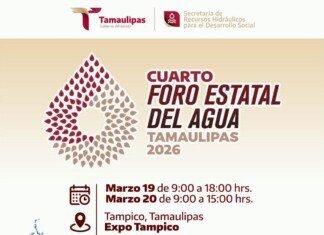 Ciclo de conferencias fortalecerá el Cuarto Foro Estatal del Agua Tamaulipas 2026