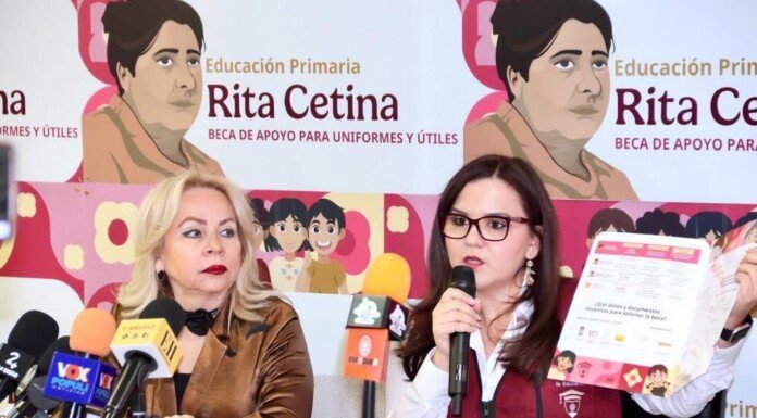 Garantizan acceso universal a la Beca Rita Cetina con módulos de inscripción en escuelas de Tamaulipas