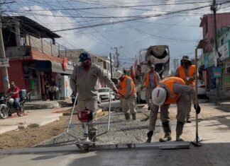 Concluye COMAPA Sur reposición de pavimento en la Avenida Tamaulipas tras rehabilitar red de drenaje