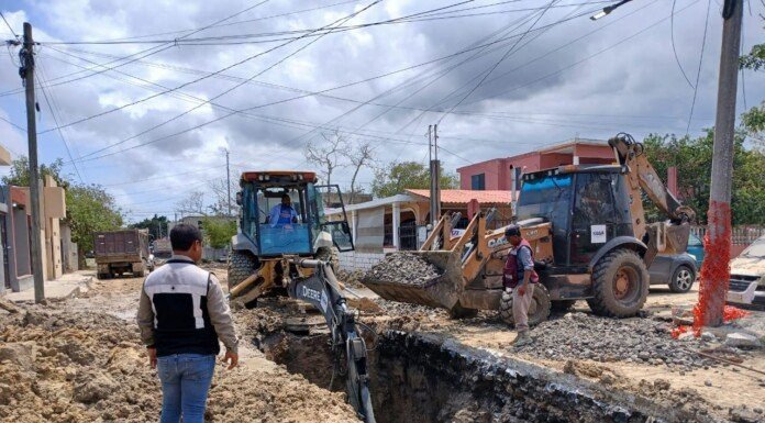 COMAPA Sur impulsa rehabilitación de colector sanitario mediante el programa PRODDER