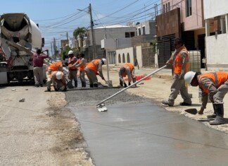 Avanza programa de pavimentación a cargo de COMAPA SUR en Tampico y Ciudad Madero
