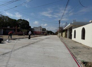 Mantiene COMAPA SUR ritmo de obras hidrosanitarias y de pavimentación en Ciudad Madero con apoyo estatal