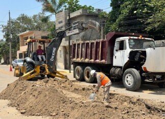 COMAPA SUR intensifica acciones de rehabilitación en redes de drenaje y agua potable