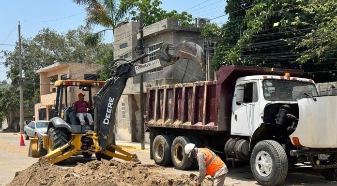 COMAPA SUR intensifica acciones de rehabilitación en redes de drenaje y agua potable
