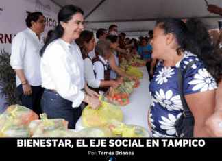 BIENESTAR, EL EJE SOCIAL EN TAMPICO