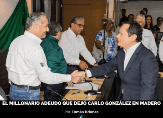 EL MILLONARIO ADEUDO QUE DEJÓ CARLO GONZÁLEZ EN MADERO