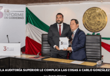 LA AUDITORÍA SUPERIOR LE COMPLICA LAS COSAS A CARLO GONZÁLEZ