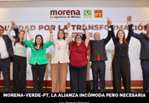 MORENA-VERDE-PT, LA ALIANZA INCÓMODA PERO NECESARIA