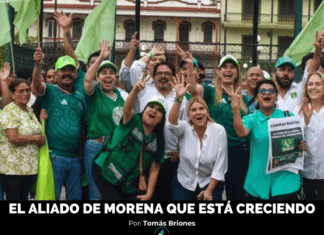 EL ALIADO DE MORENA QUE ESTÁ CRECIENDO
