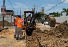 COMAPA SUR mantiene el avance en la rehabilitación de la red hidrosanitaria