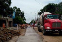 Cumple COMAPA Sur con la restitución de pavimentos tras obras hidrosanitarias