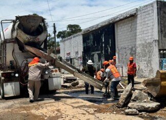 Prioriza COMAPA SUR la recuperación de vialidades tras obras hidráulicas-Se han restituido más de 68 mil m² de pavimento