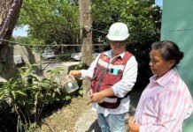 COMAPA SUR supervisa calidad del agua tras trabajos de mantenimiento y normalización de la red