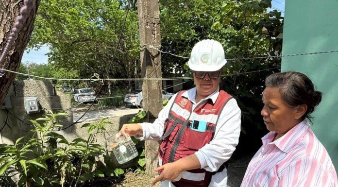 COMAPA SUR supervisa calidad del agua tras trabajos de mantenimiento y normalización de la red