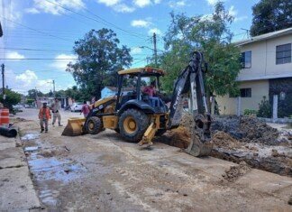 COMAPA Sur avanza en la reposición de infraestructura sanitaria en Ciudad Madero
