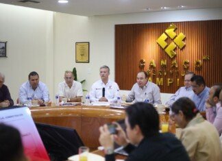Retos y resultados de COMAPA SUR, tema central en reunión con CANACO Tampico