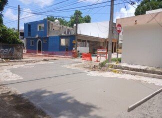 Continúa COMAPA Sur recuperando vialidades en Tampico y Ciudad Madero