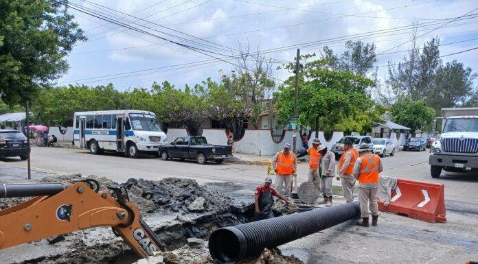 Avanza COMAPA Sur en el fortalecimiento de la infraestructura sanitaria de Tampico