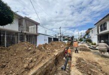 Avanzan obras que mejoran los servicios de agua y drenaje en la zona conurbada