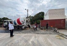 Avanzan obras de rehabilitación de socavones en la zona conurbada