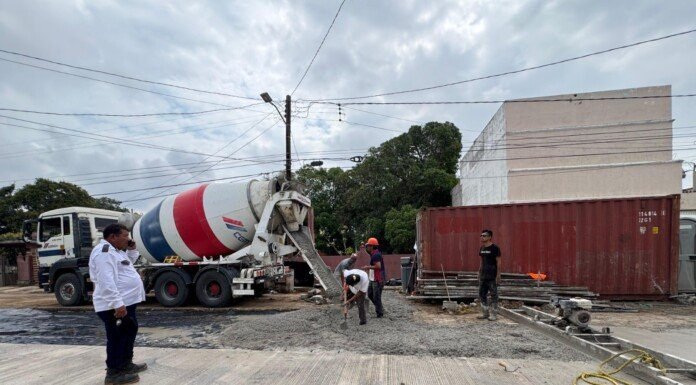 Avanzan obras de rehabilitación de socavones en la zona conurbada