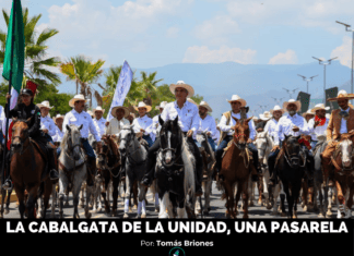 LA CABALGATA DE LA UNIDAD, UNA PASARELA