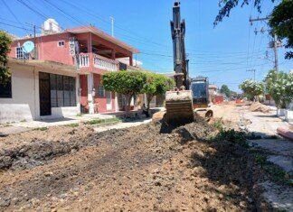 Continúan acciones para atender socavones en Ciudad Madero