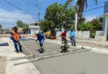 Avanza al 80 % la reposición de colector sanitario en la colonia Enrique Cárdenas González