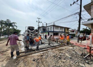 COMAPA SUR avanza en la rehabilitación de vialidades intervenidas por obras hidrosanitarias