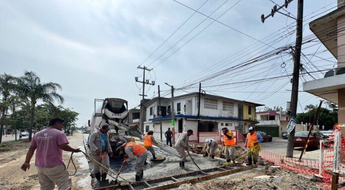 COMAPA SUR avanza en la rehabilitación de vialidades intervenidas por obras hidrosanitarias