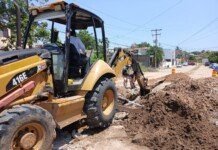 Comapa Sur rehabilita línea general de drenaje en la Ampliación Unidad Nacional