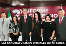 LAS CANDIDATURAS NO OFICIALES ESTÁN CERCA