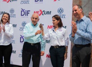 Estaciones de Servicio Nexum, a través de la Fundación Familia Garel, donan unidad al Sistema DIF Tampico
